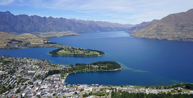 Lake Wakatipu, New Zealand